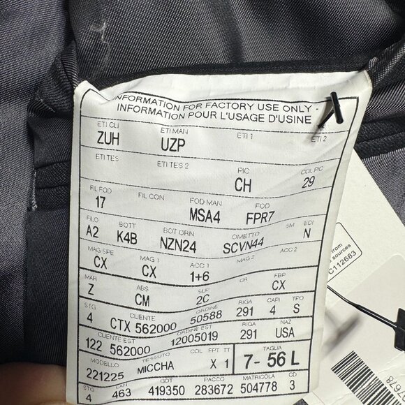 Ermenegildo Zegna MICCHA 221225 Mila Suit Jacket Dark Grey Micronsphere 46L 56L - Picture 10 of 16